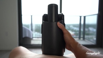 A pasi begerjedt midőn megpillantotta a mostoha anyuját és elképzelte hogy megrakja a puncusát Thumb